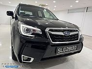 Subaru Forester 2.0XT CVT 4WD Sunroof 2016 Black Rear Entertainment